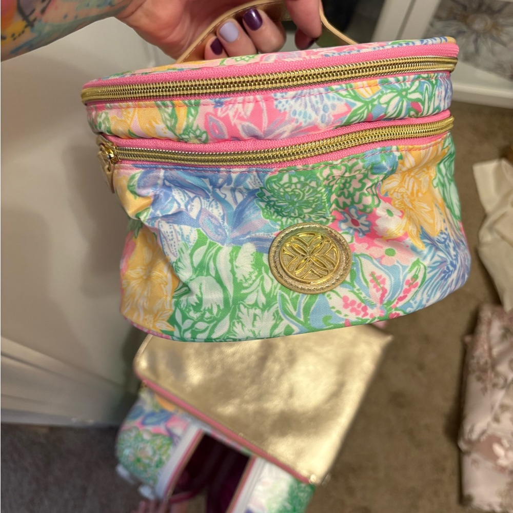 Lilly Pulitzer Floral Cosmetic Bag - Multicolor